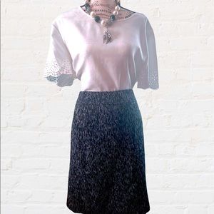 2/$30 bundle | Tahari Tweed Pencil Skirt